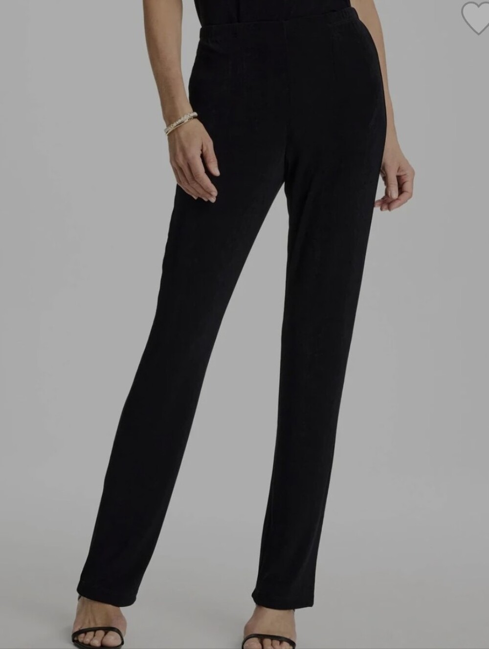 💥Chico’s Travelers™ No Tummy Black Petite Pants Size 0P / S - Picture 13 of 13